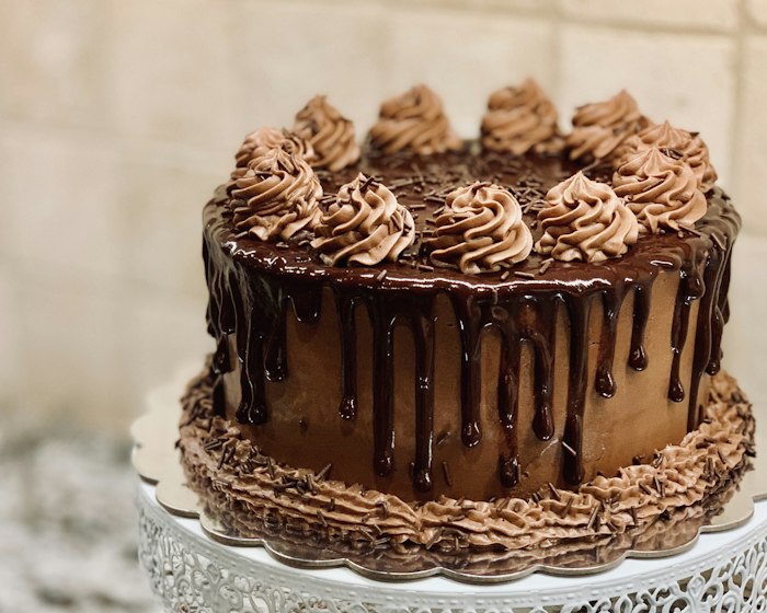 Tort de ciocolată cu ganache